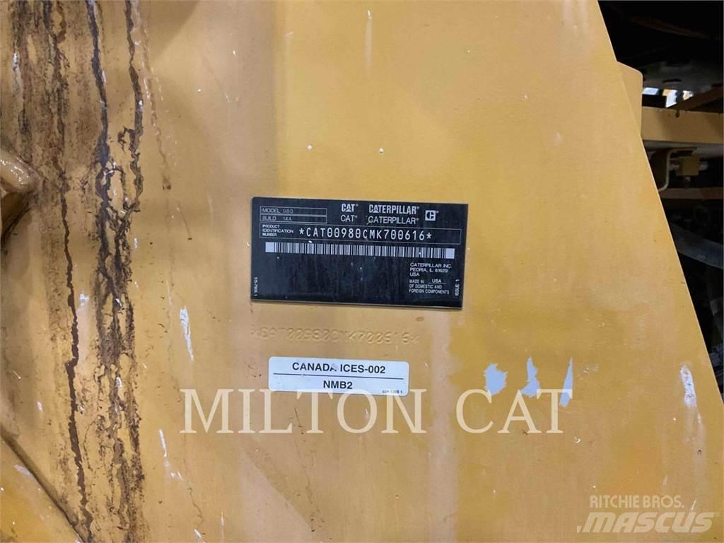 CAT 980 Naudoti ratiniai krautuvai