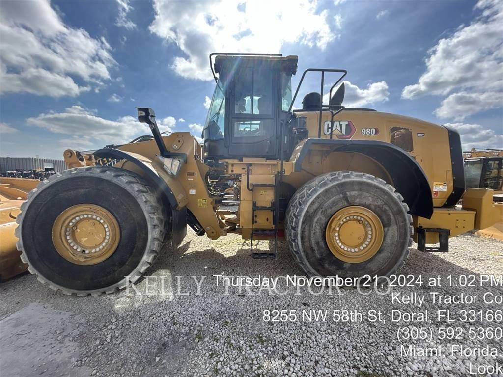 CAT 980 Naudoti ratiniai krautuvai