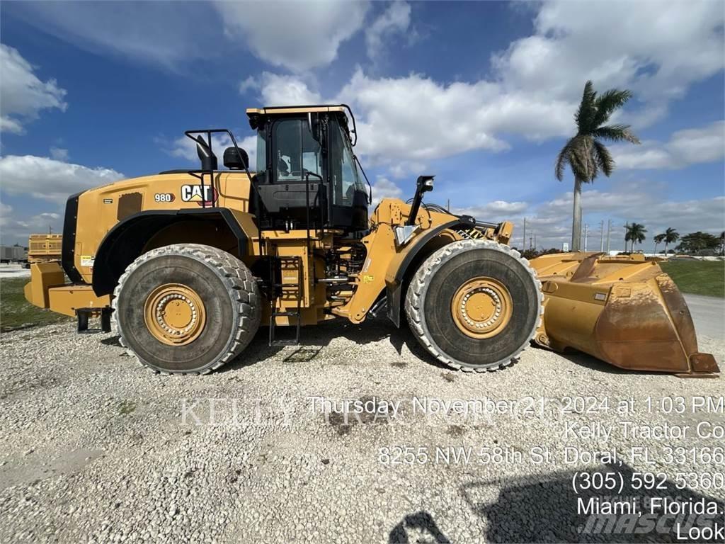 CAT 980 Naudoti ratiniai krautuvai