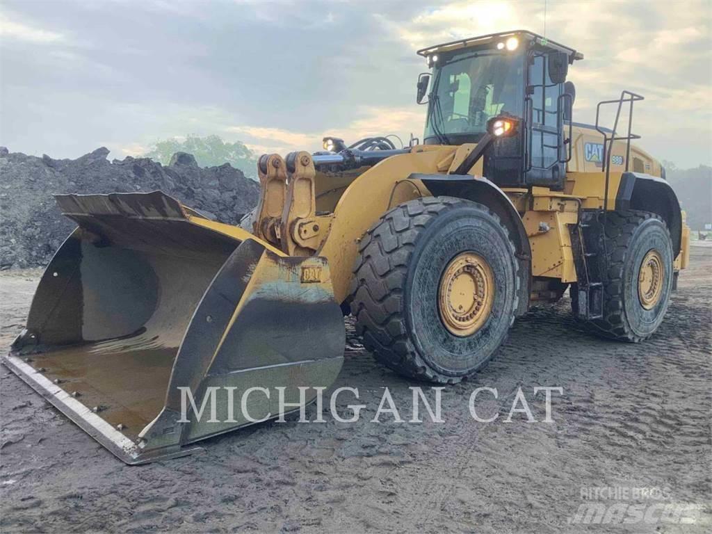 CAT 980 Naudoti ratiniai krautuvai