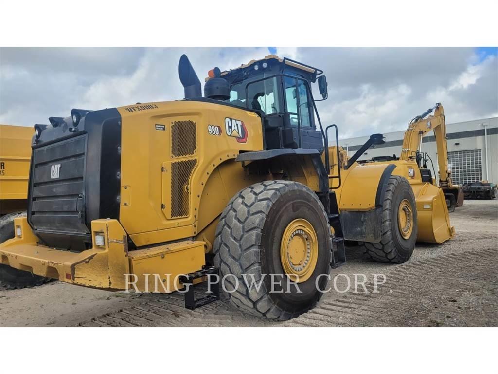 CAT 980 Naudoti ratiniai krautuvai