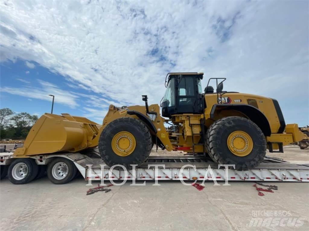CAT 980 Naudoti ratiniai krautuvai