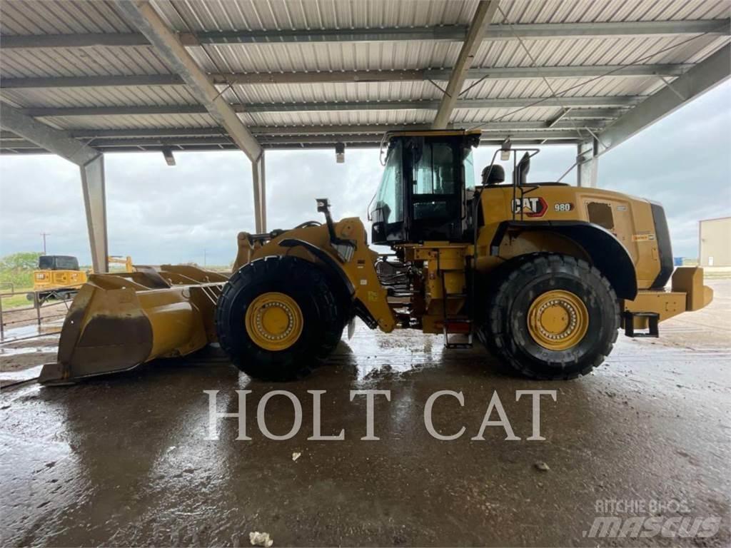 CAT 980 Naudoti ratiniai krautuvai