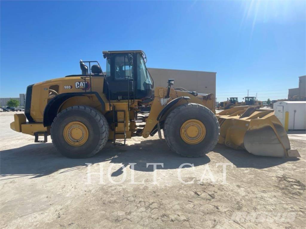 CAT 980 Naudoti ratiniai krautuvai