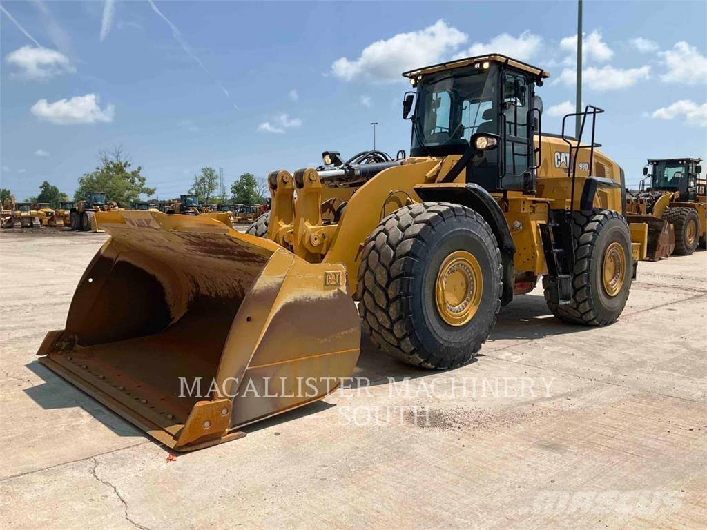 CAT 980 Naudoti ratiniai krautuvai