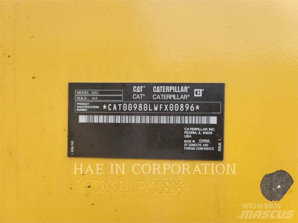 CAT 980-14 Naudoti ratiniai krautuvai