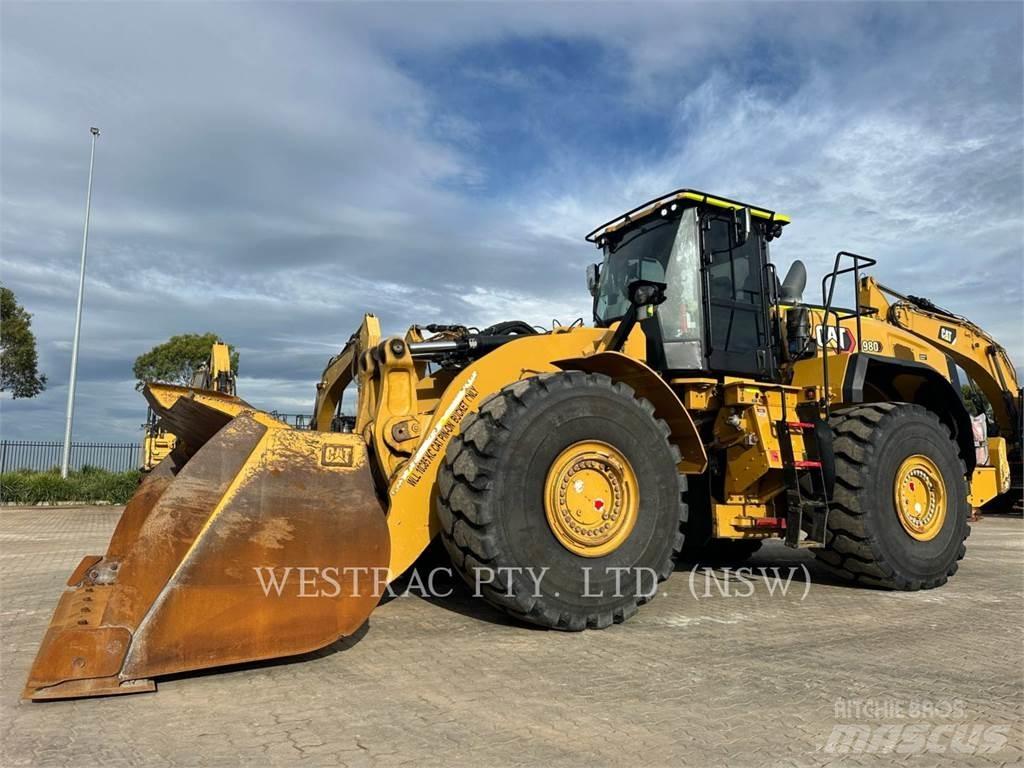 CAT 980-14 Naudoti ratiniai krautuvai