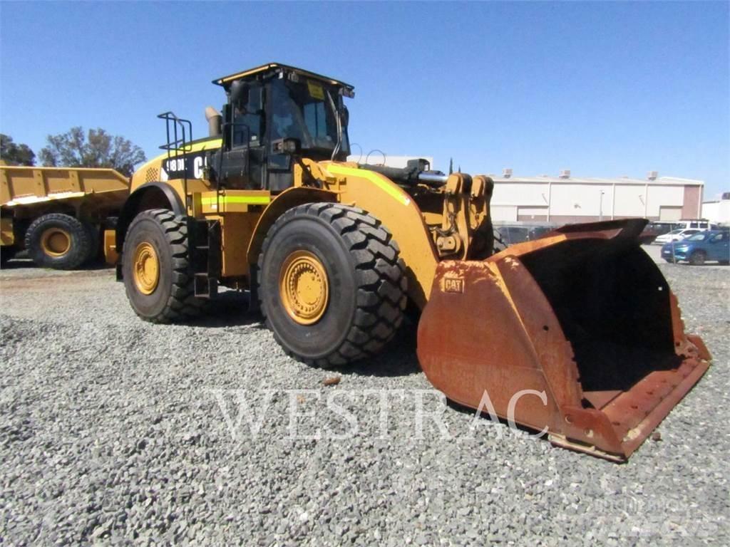 CAT 980 K Naudoti ratiniai krautuvai