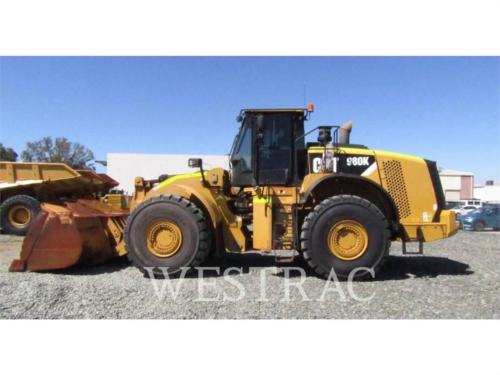 CAT 980 K Naudoti ratiniai krautuvai