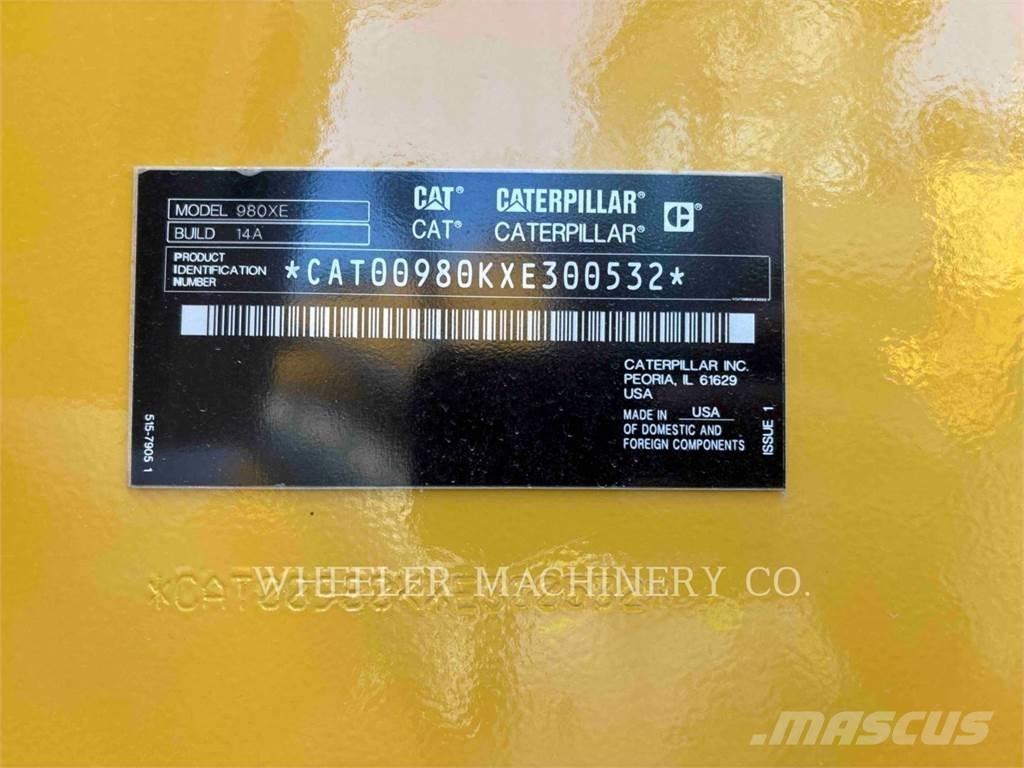 CAT 980 XE Naudoti ratiniai krautuvai