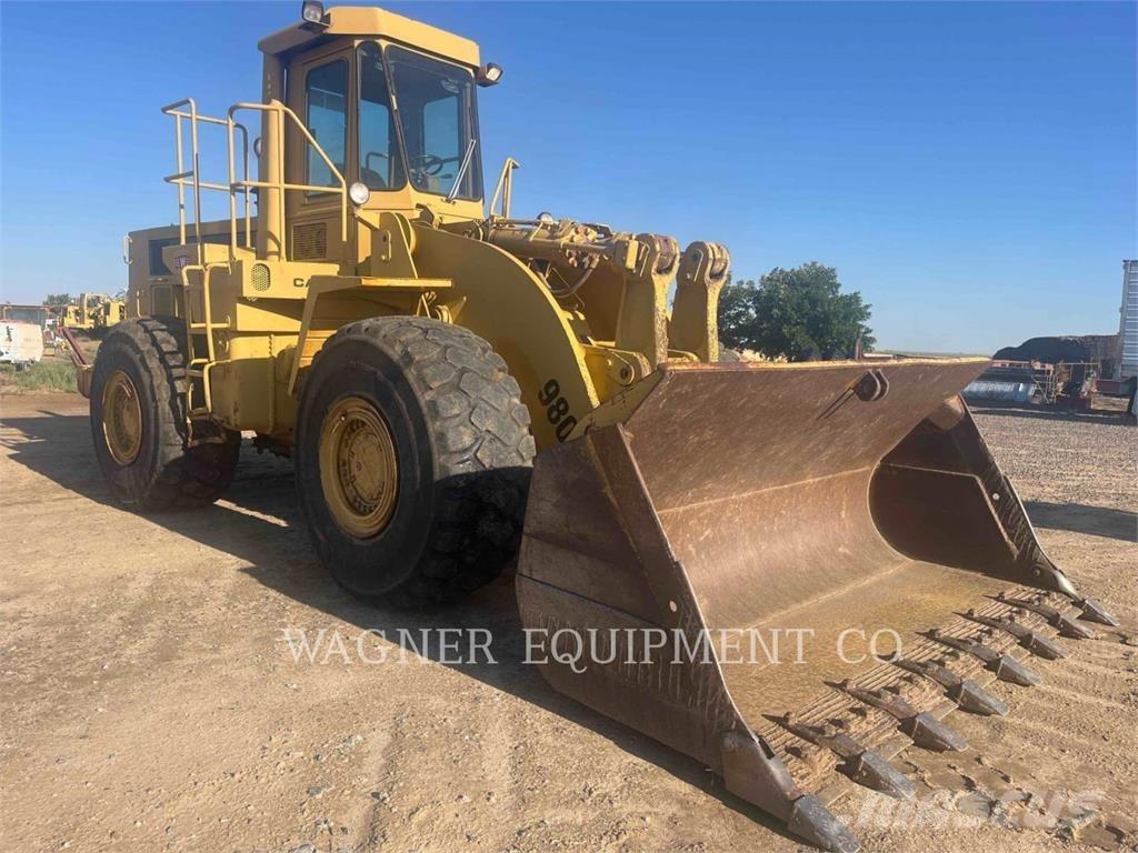 CAT 980C Naudoti ratiniai krautuvai