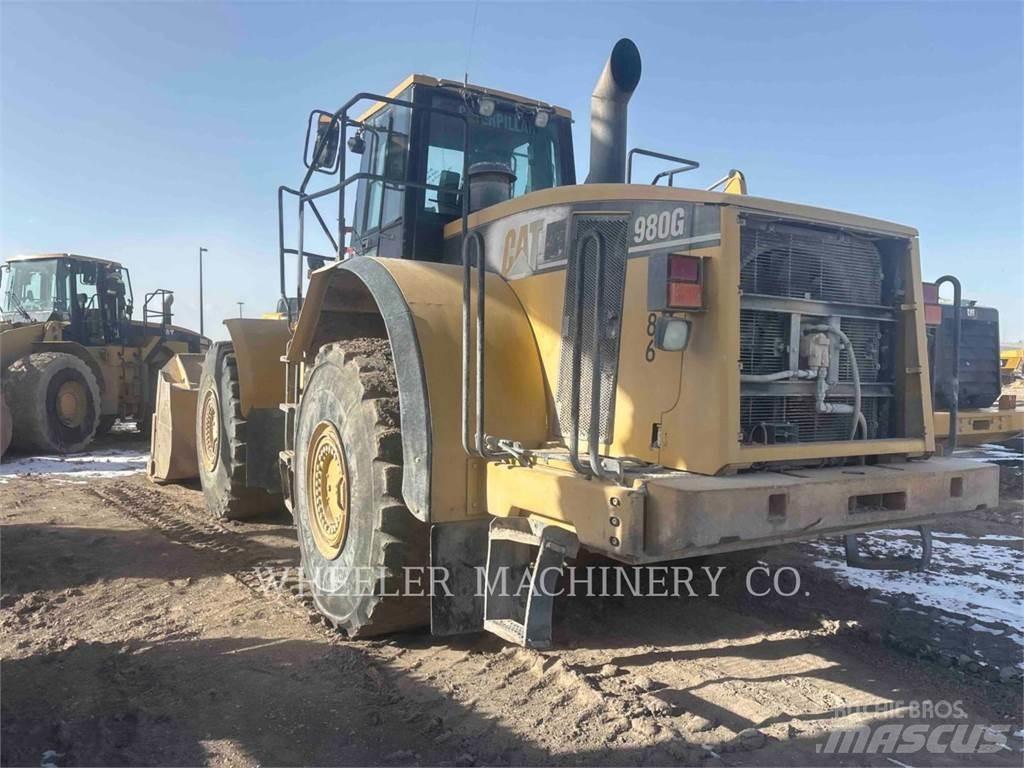 CAT 980G Naudoti ratiniai krautuvai