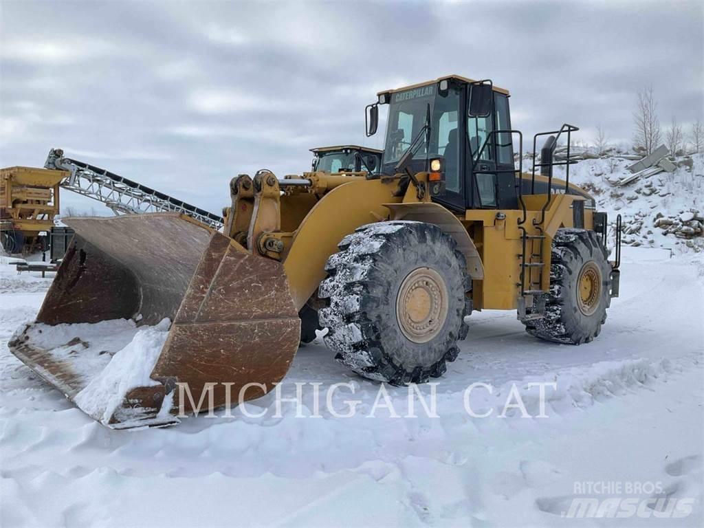CAT 980G Naudoti ratiniai krautuvai