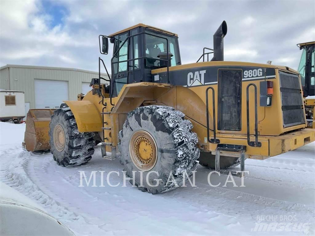 CAT 980G Naudoti ratiniai krautuvai