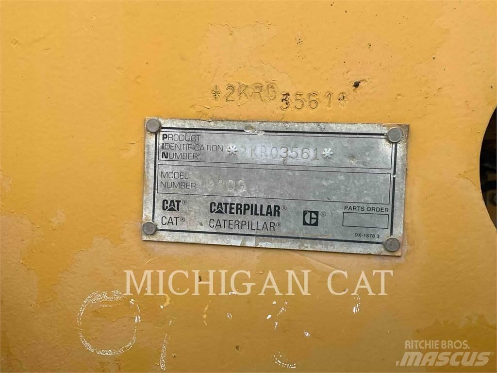 CAT 980G Naudoti ratiniai krautuvai