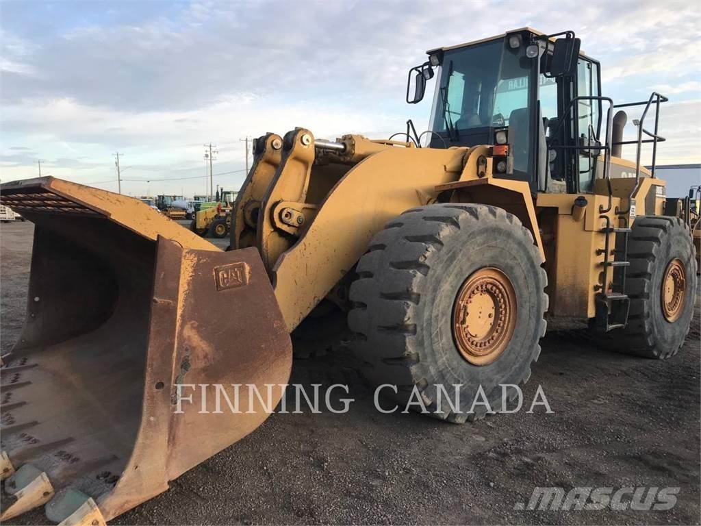 CAT 980G Naudoti ratiniai krautuvai