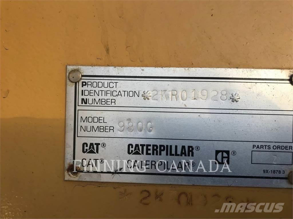 CAT 980G Naudoti ratiniai krautuvai