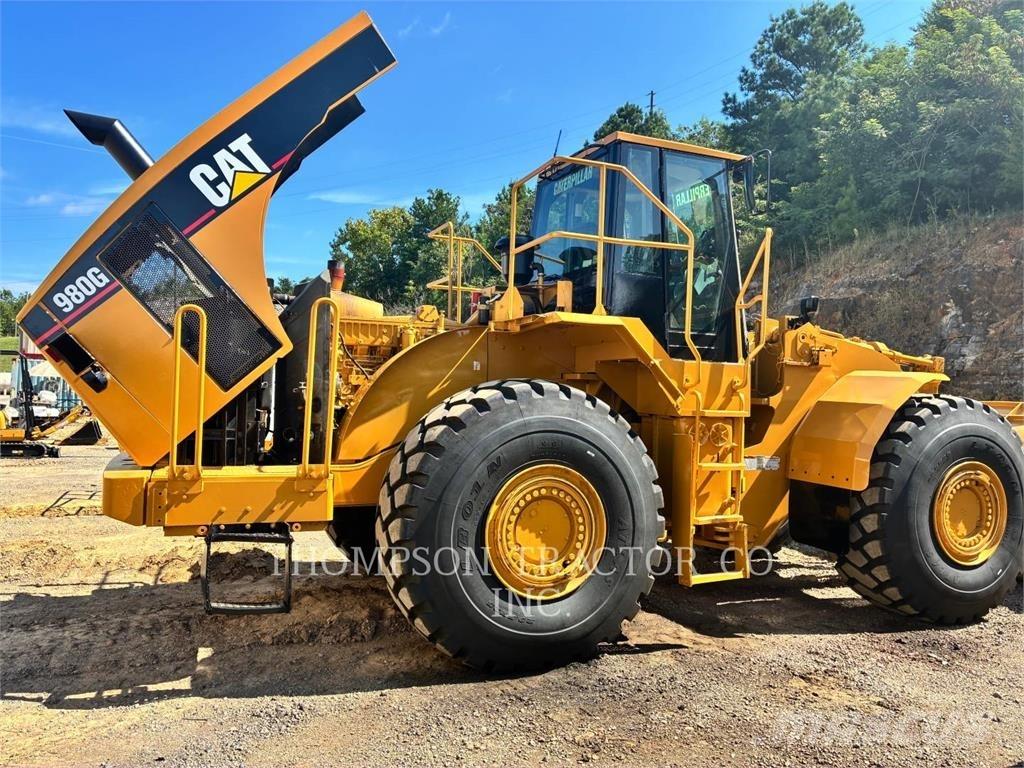 CAT 980G Naudoti ratiniai krautuvai