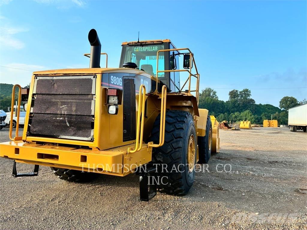 CAT 980G Naudoti ratiniai krautuvai