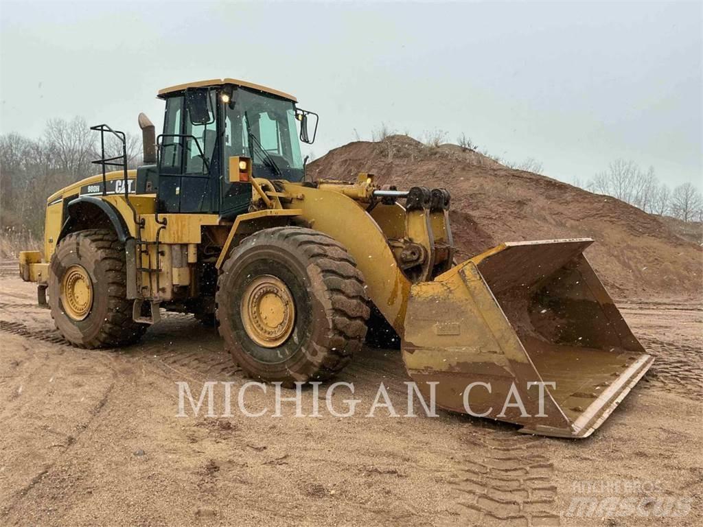 CAT 980H Naudoti ratiniai krautuvai
