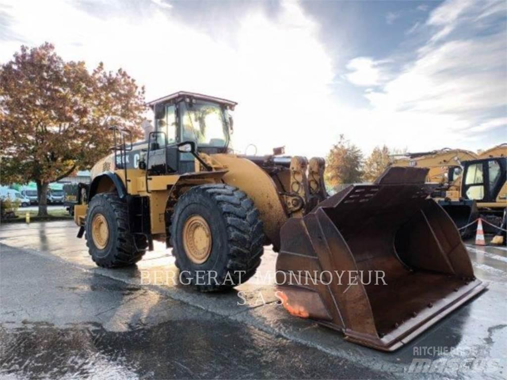 CAT 980K Naudoti ratiniai krautuvai