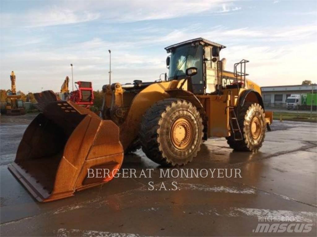 CAT 980K Naudoti ratiniai krautuvai