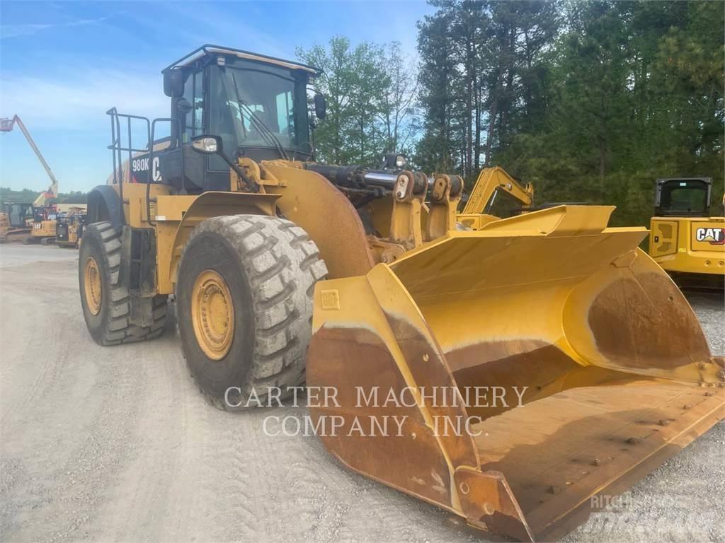 CAT 980K Naudoti ratiniai krautuvai