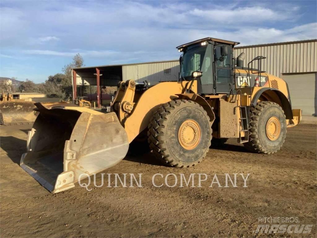 CAT 980K Naudoti ratiniai krautuvai