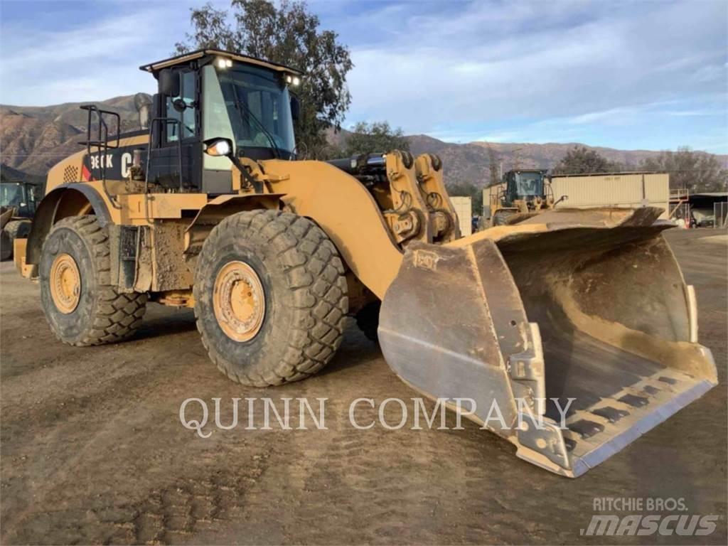 CAT 980K Naudoti ratiniai krautuvai