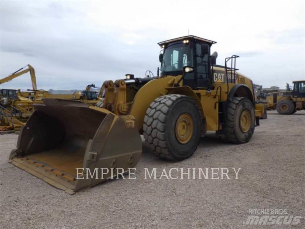 CAT 980K Naudoti ratiniai krautuvai