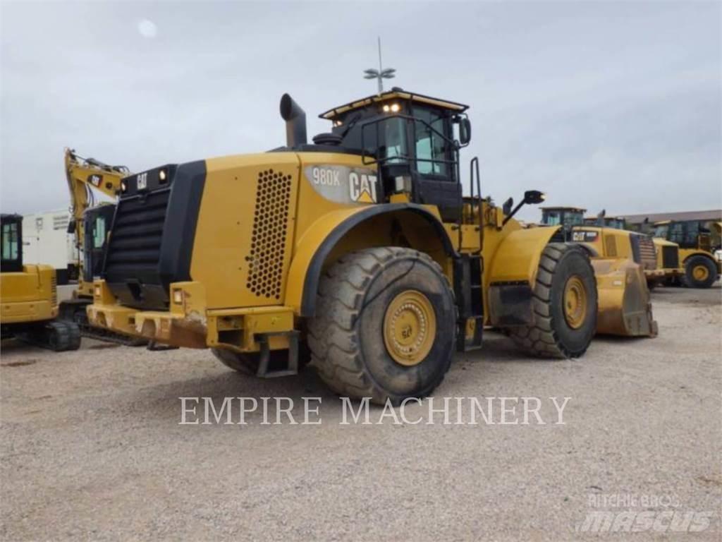 CAT 980K Naudoti ratiniai krautuvai