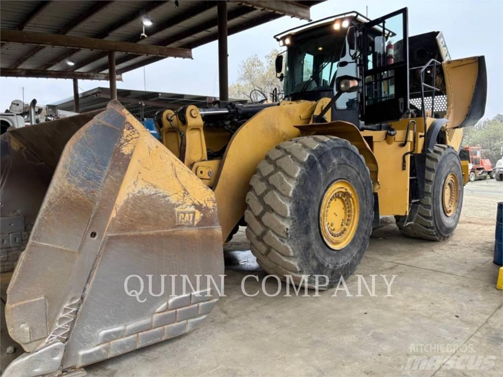 CAT 980K Naudoti ratiniai krautuvai
