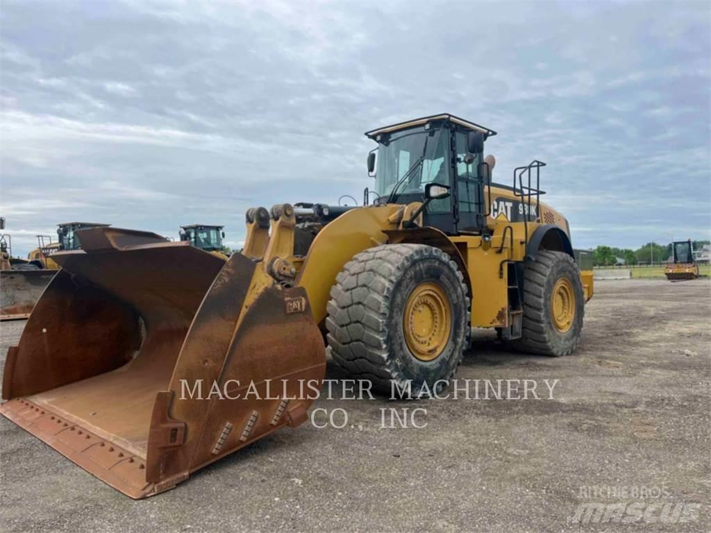 CAT 980K Naudoti ratiniai krautuvai