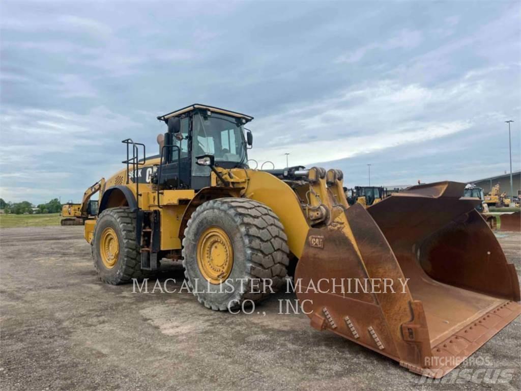 CAT 980K Naudoti ratiniai krautuvai