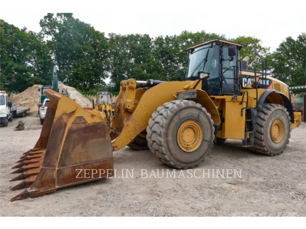 CAT 980K Naudoti ratiniai krautuvai