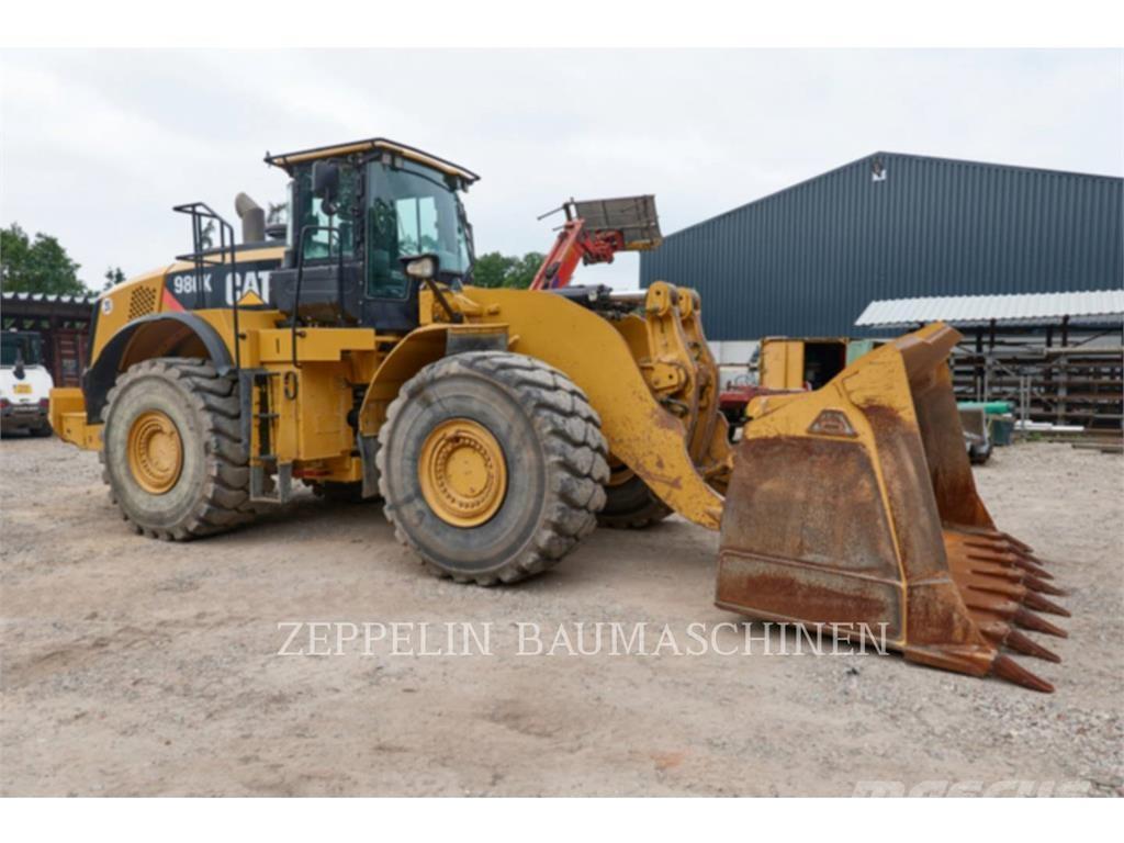 CAT 980K Naudoti ratiniai krautuvai