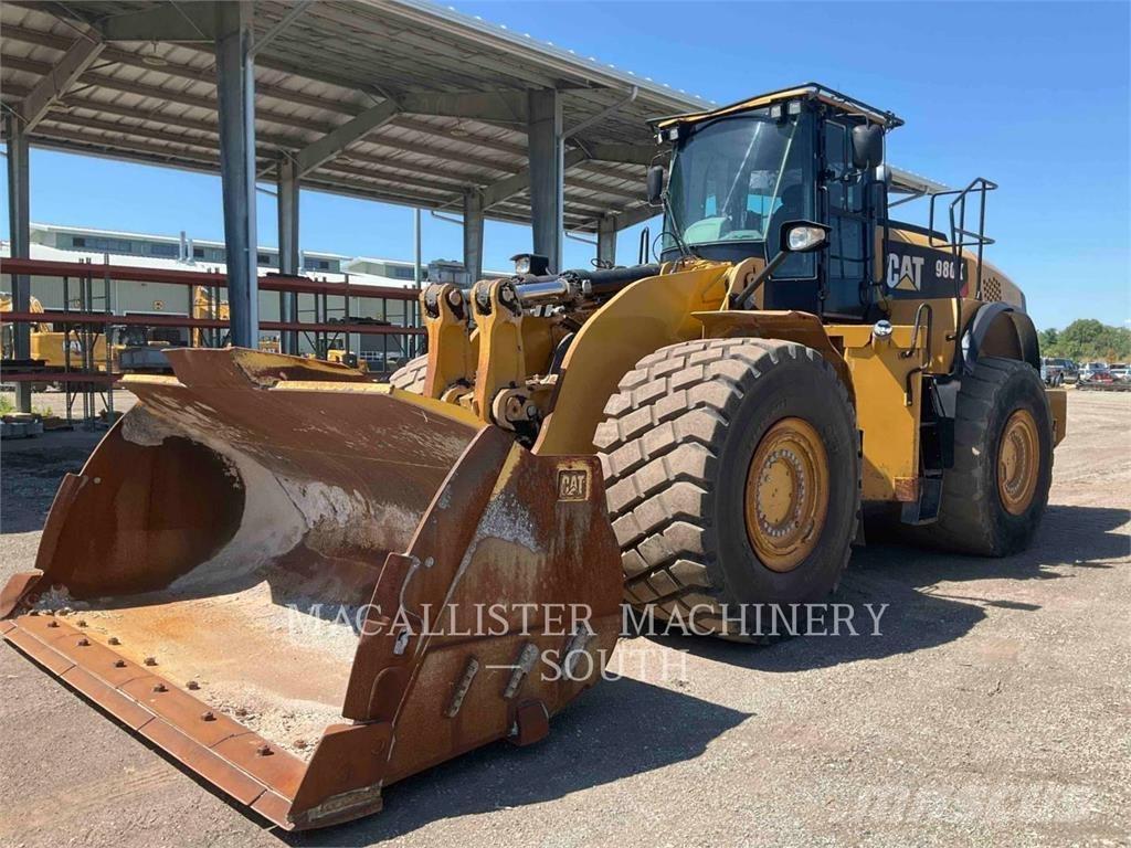 CAT 980K Naudoti ratiniai krautuvai