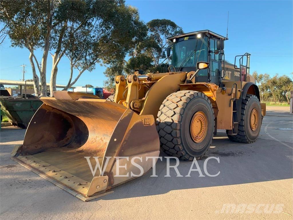 CAT 980K Naudoti ratiniai krautuvai