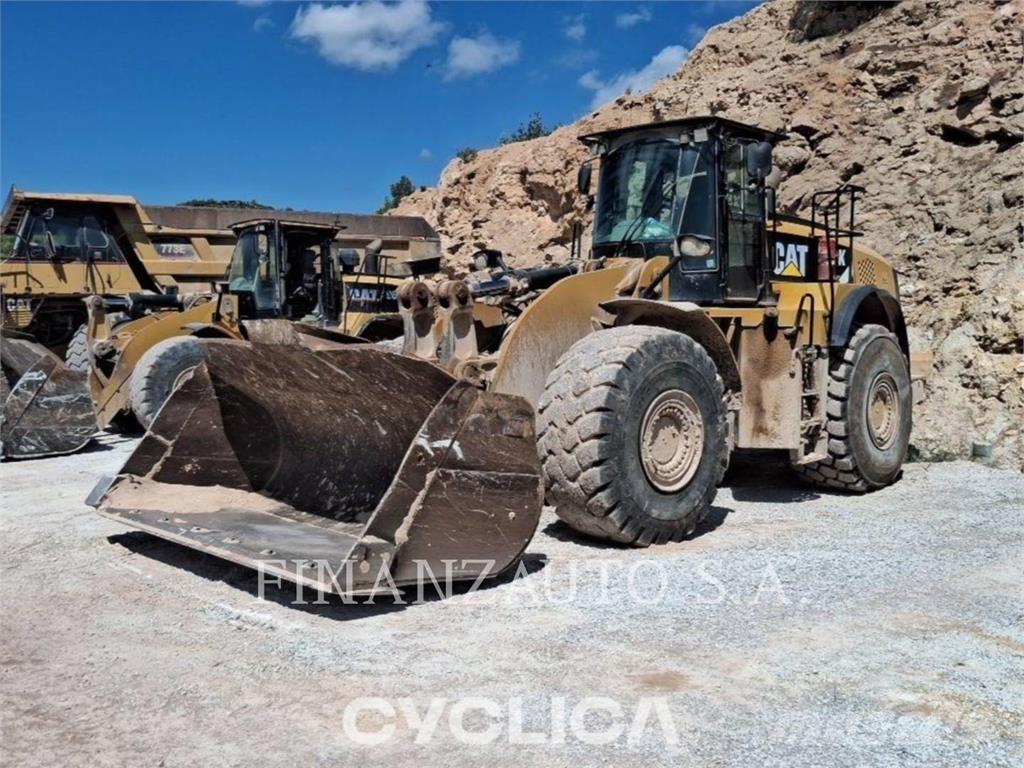 CAT 980K Naudoti ratiniai krautuvai
