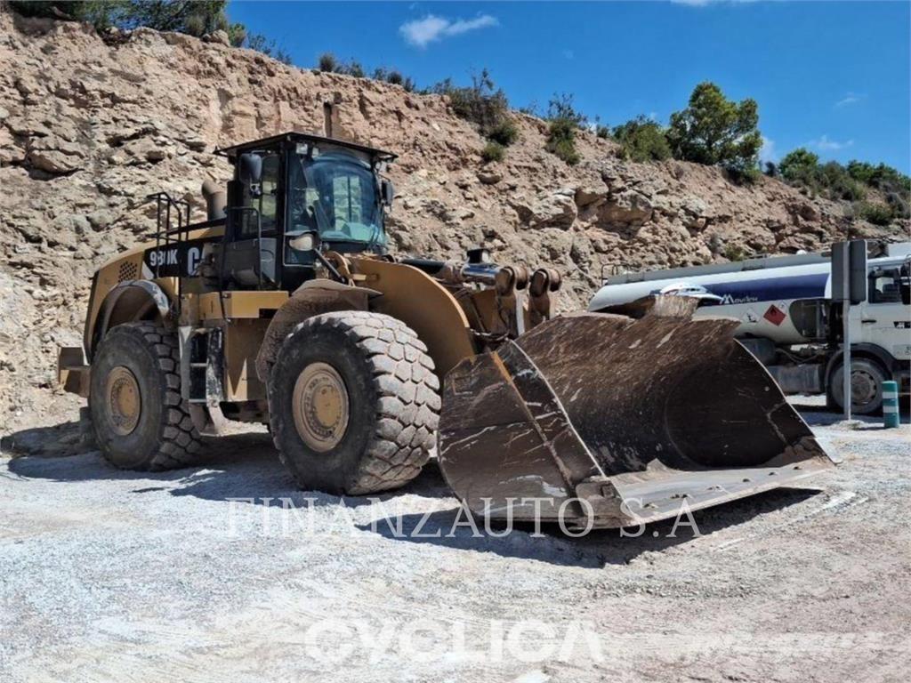 CAT 980K Naudoti ratiniai krautuvai