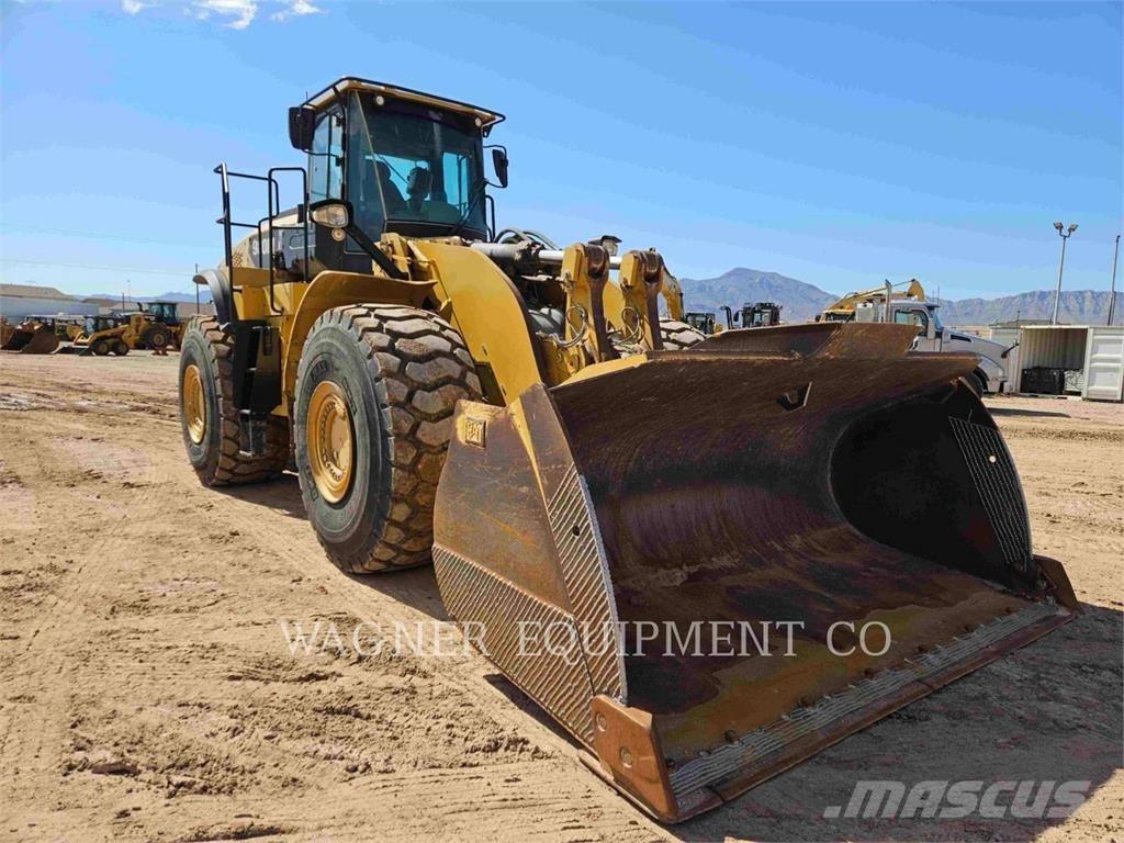 CAT 980M Naudoti ratiniai krautuvai