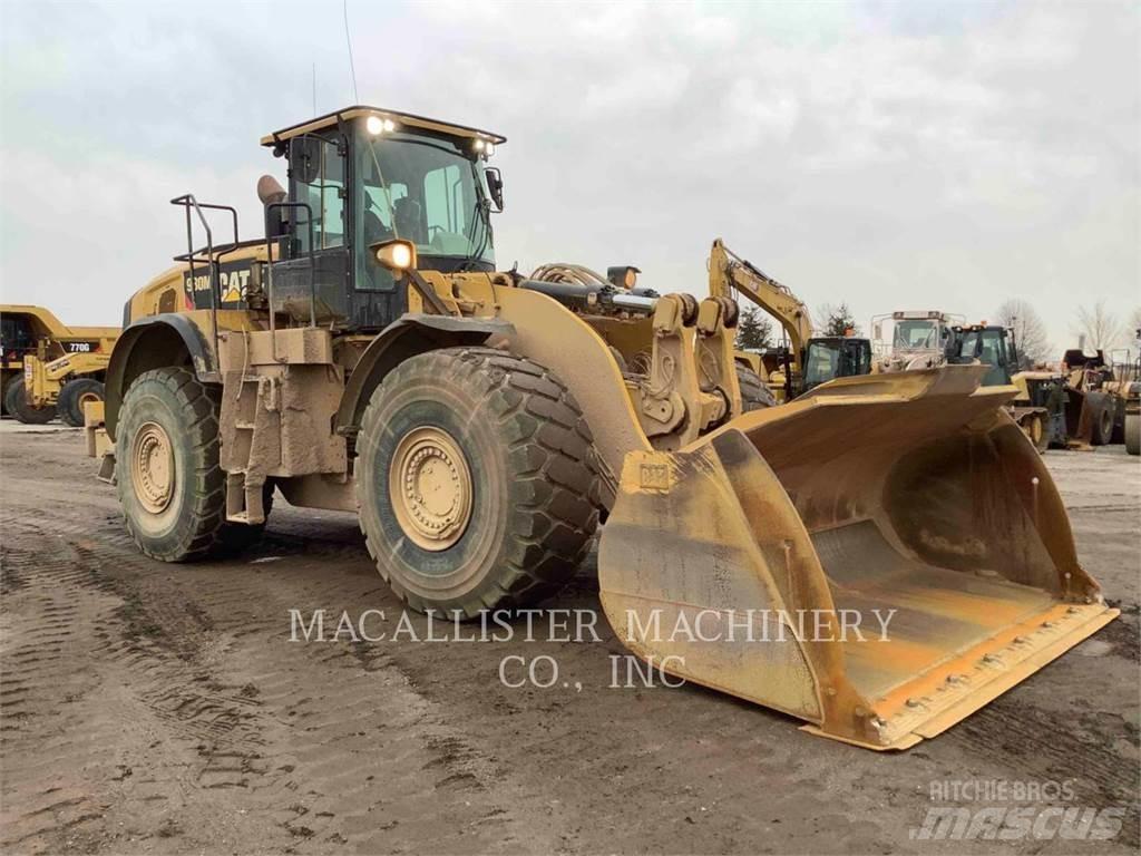 CAT 980M Naudoti ratiniai krautuvai