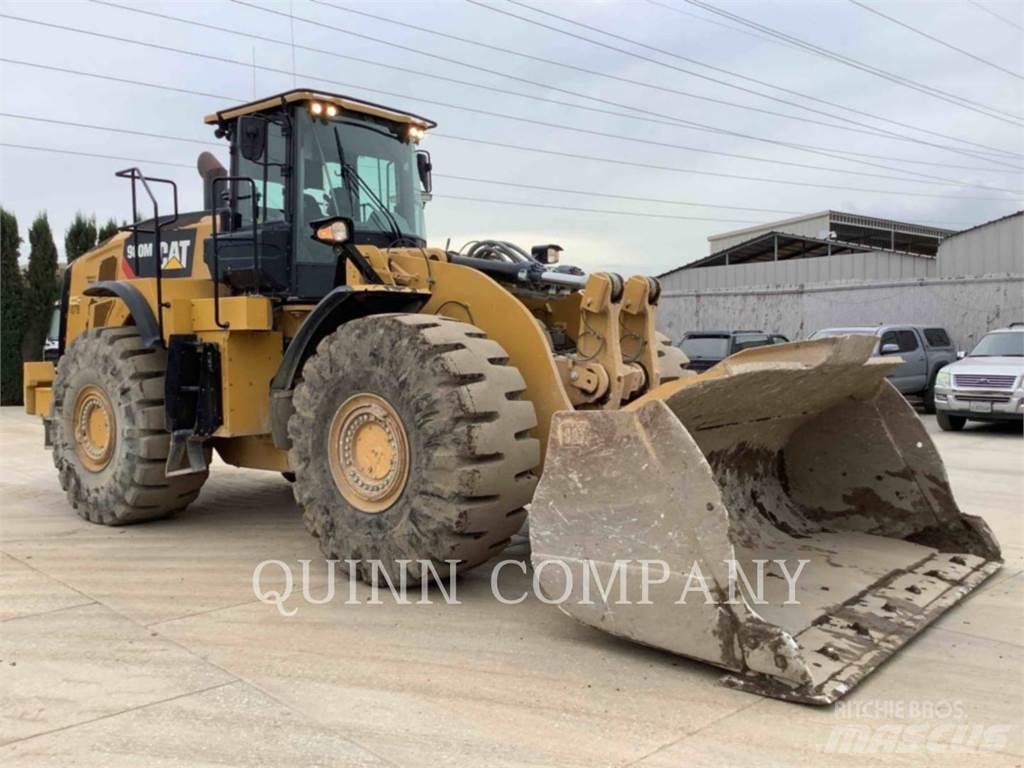 CAT 980M Naudoti ratiniai krautuvai