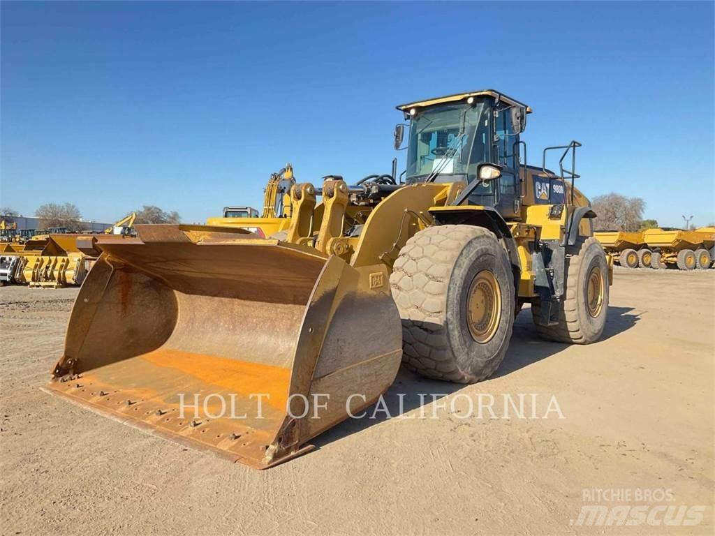CAT 980M Naudoti ratiniai krautuvai