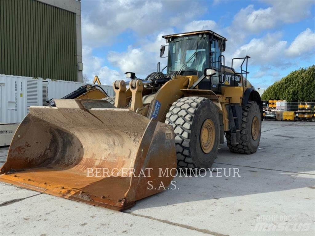 CAT 980M Naudoti ratiniai krautuvai