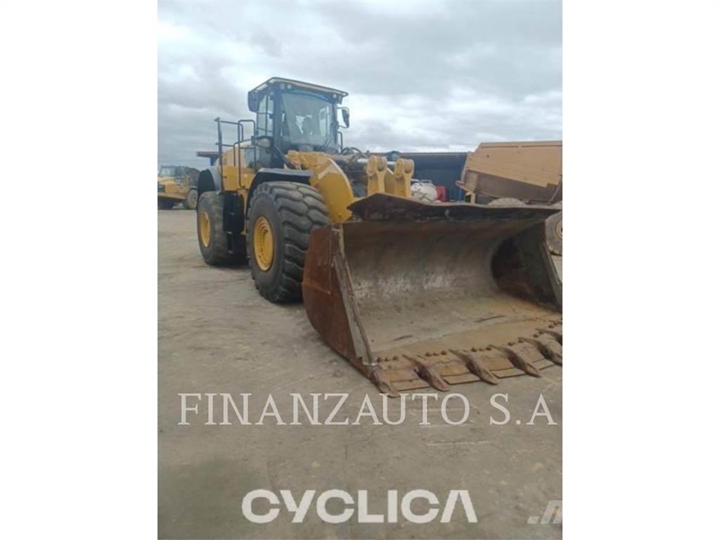 CAT 980M Naudoti ratiniai krautuvai