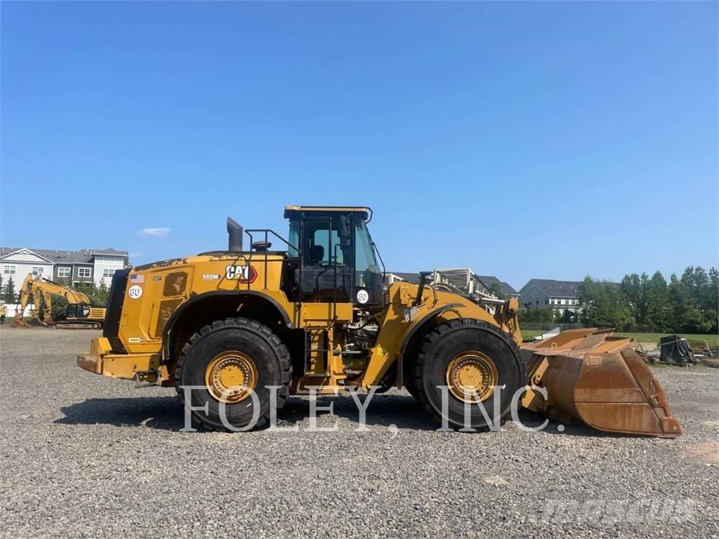 CAT 980M Naudoti ratiniai krautuvai