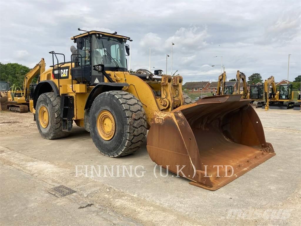 CAT 980M Naudoti ratiniai krautuvai