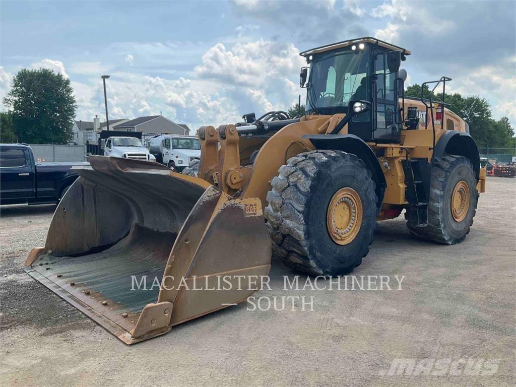 CAT 980M Naudoti ratiniai krautuvai