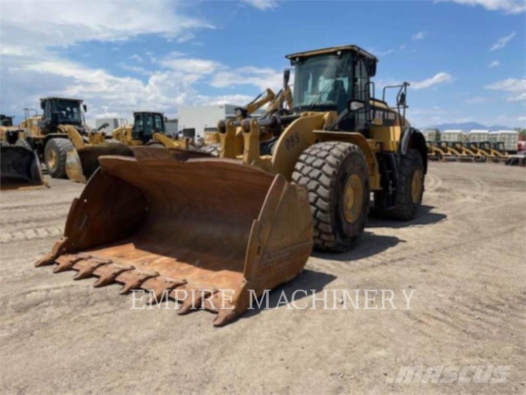 CAT 980M Naudoti ratiniai krautuvai